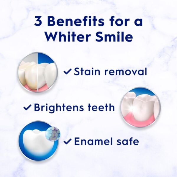 Crest 3D White Advanced Luminous Mint Teeth Whitening Toothpaste - Image 4